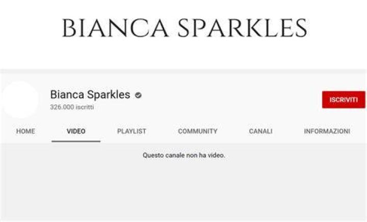 Bianca Sparkles Bianca Sparkles